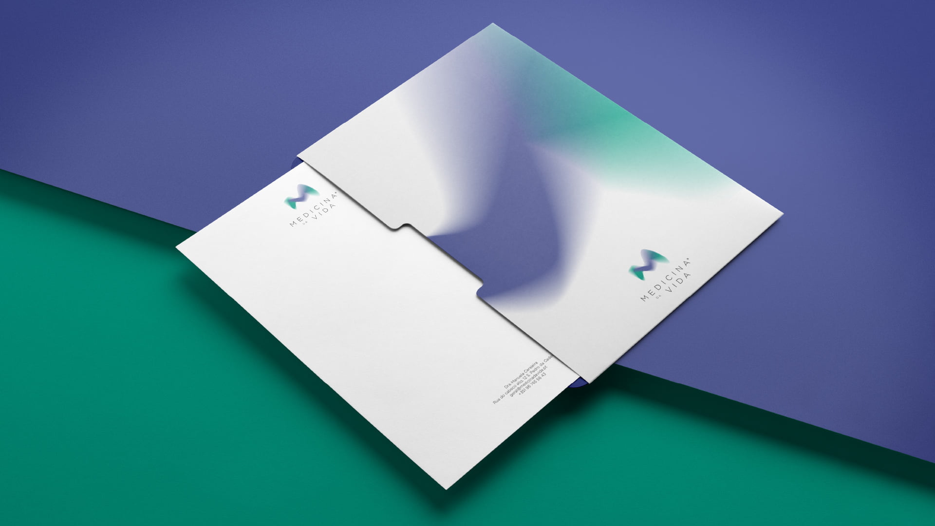 Medicina da vida branding cooprativa