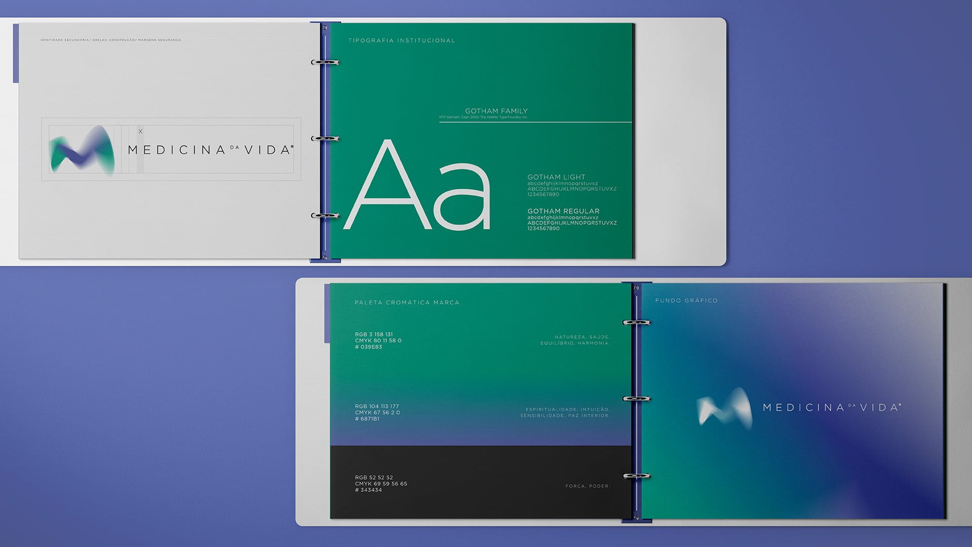 Medicina da vida branding cooprativa