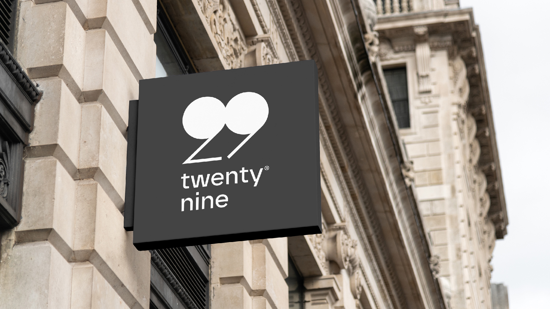 Design de identidade twenty nine sinalética