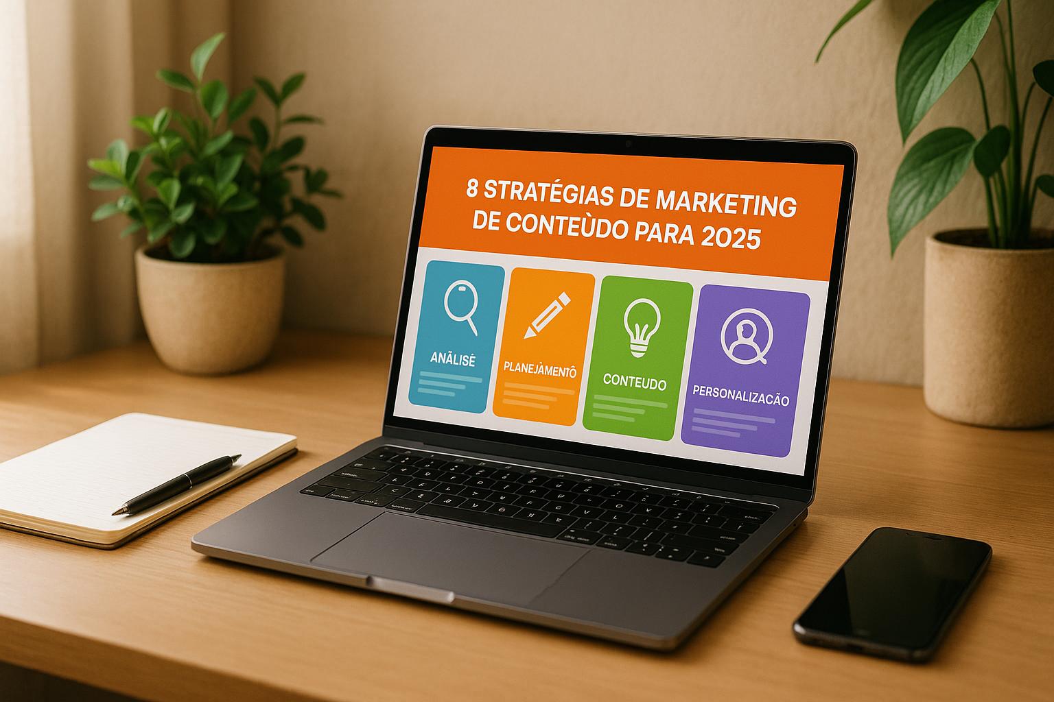 8 Estratégias de Marketing de Conteúdo para 2025 8 Estratégias de Marketing de Conteúdo para 2025